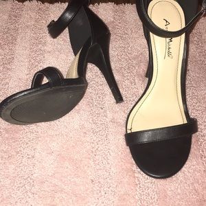 Black heels
